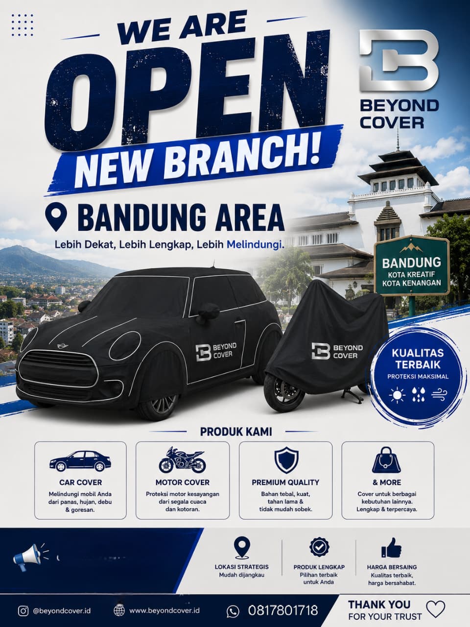 Beyond Cover — Grand Opening New Branch, Bandung Area